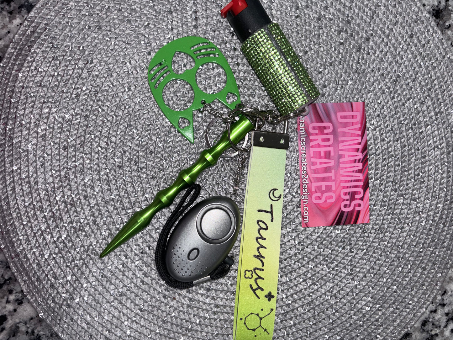{CLEARANCE} Zodiac Sign Safety Keychain