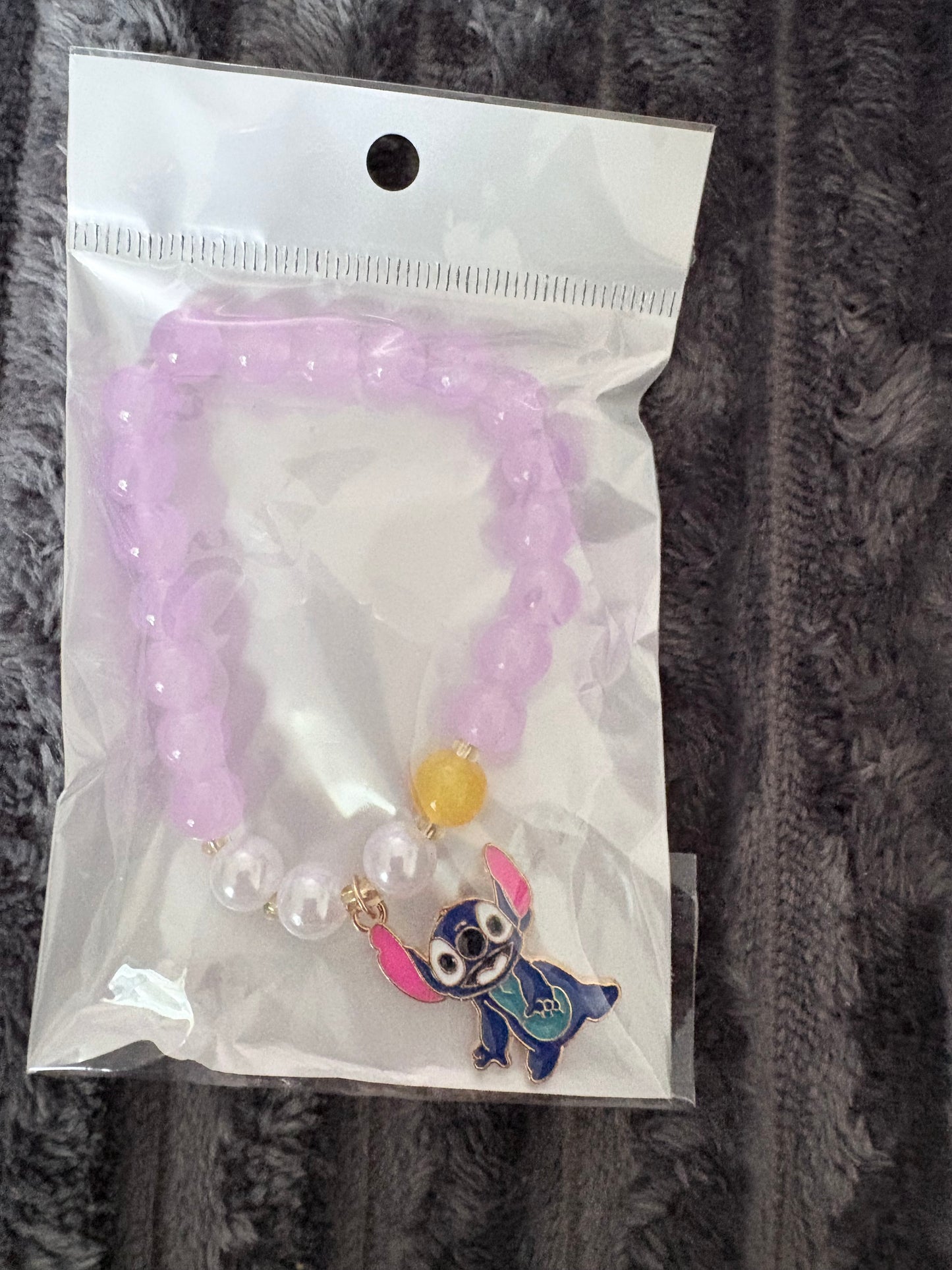 Girls Stitch & Angel Bracelet