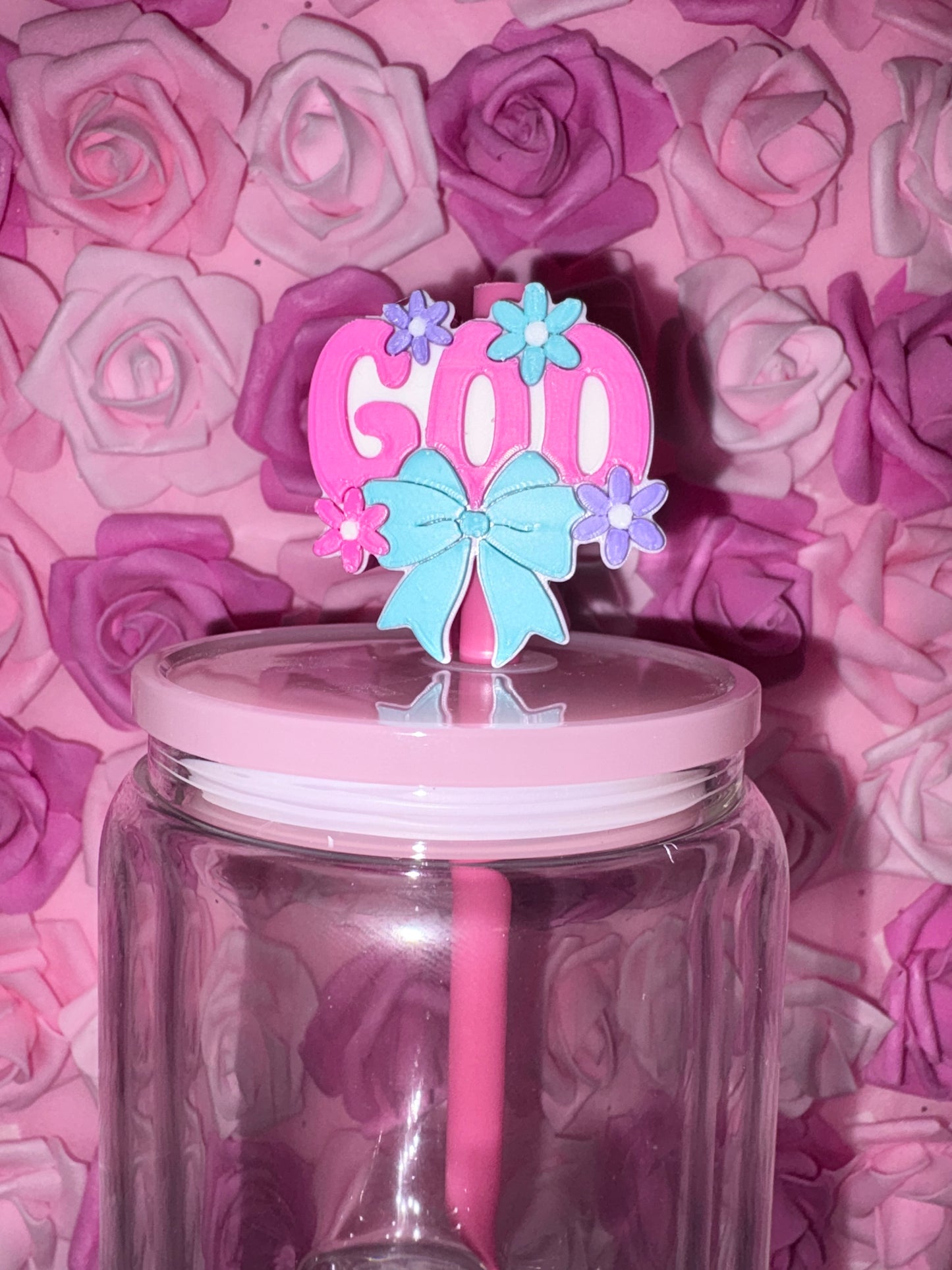 3D Straw Toppers