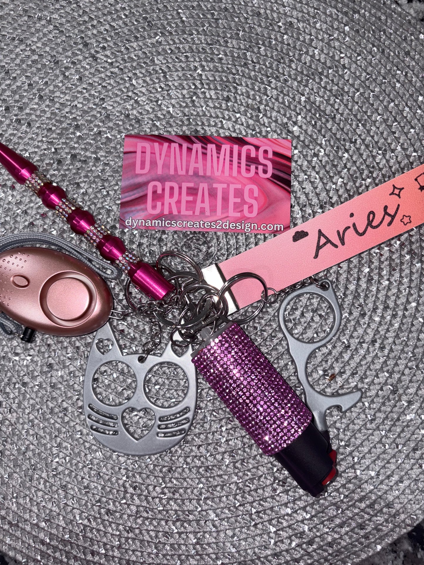 {CLEARANCE} Zodiac Sign Safety Keychain