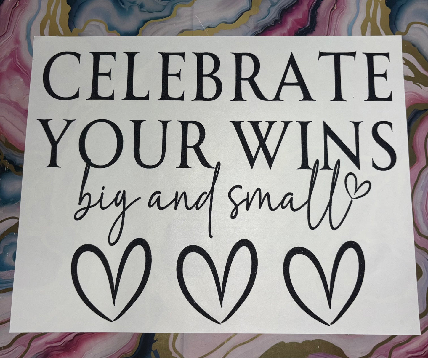 .75 Cents Single Colors Transfers