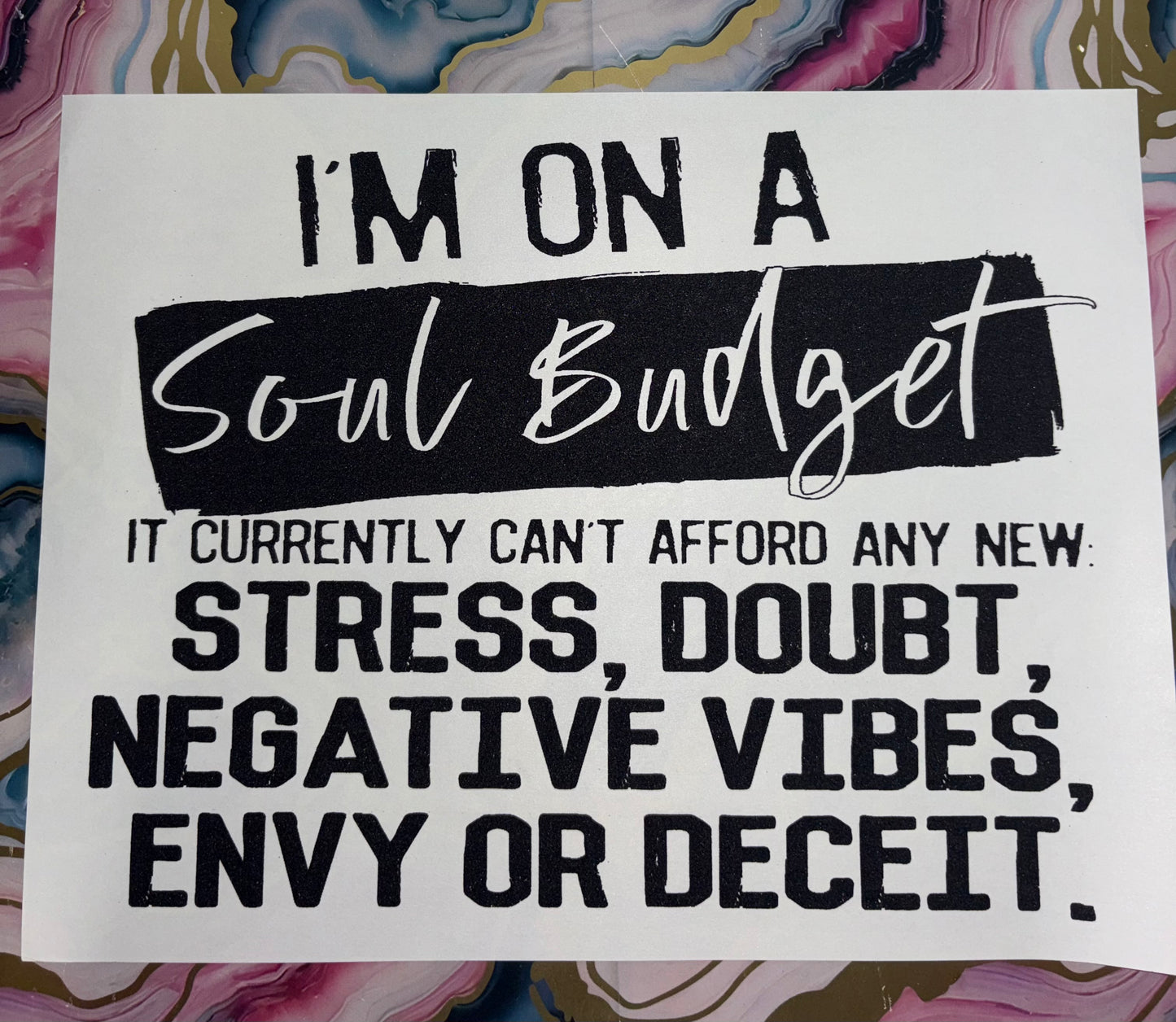 .75 Cents Single Colors Transfers