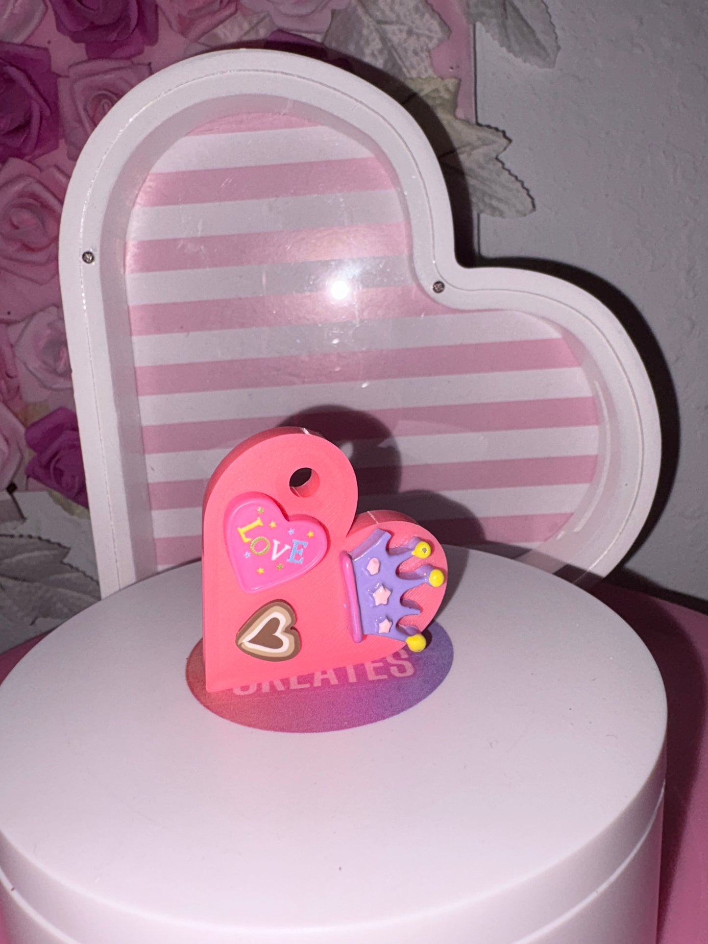 3D Heart Shape Customize Can Opener