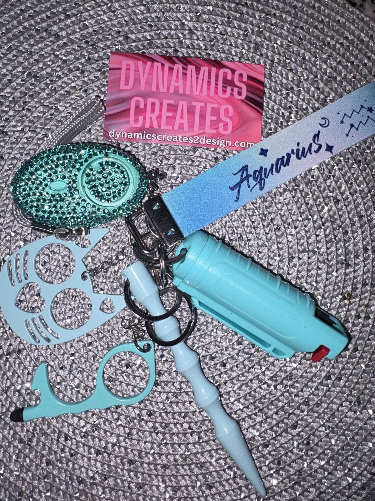 {CLEARANCE} Zodiac Sign Safety Keychain