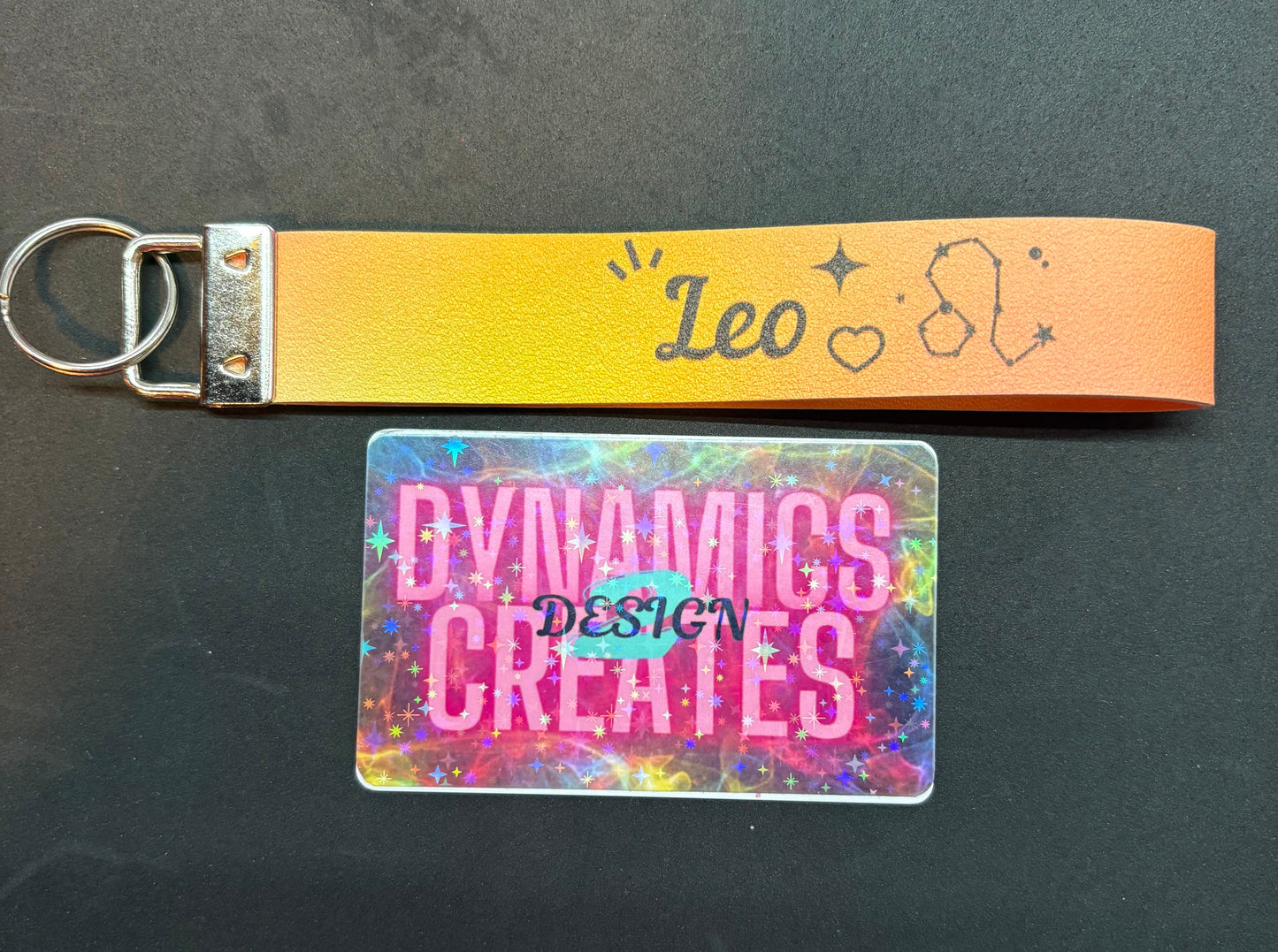 {CLEARANCE} Handmade Zodiac sign landyard Keychain