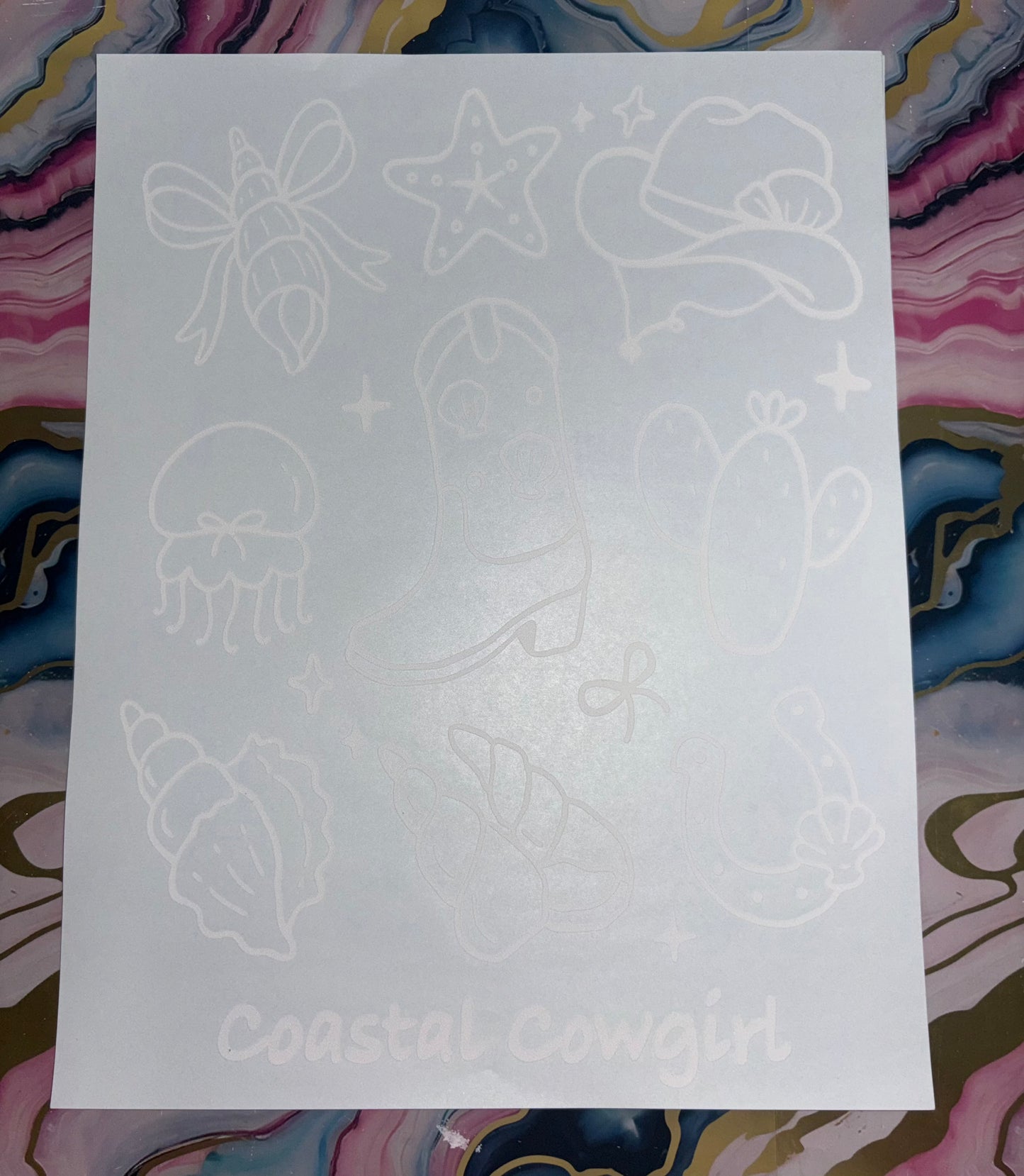.75 Cents Single Colors Transfers