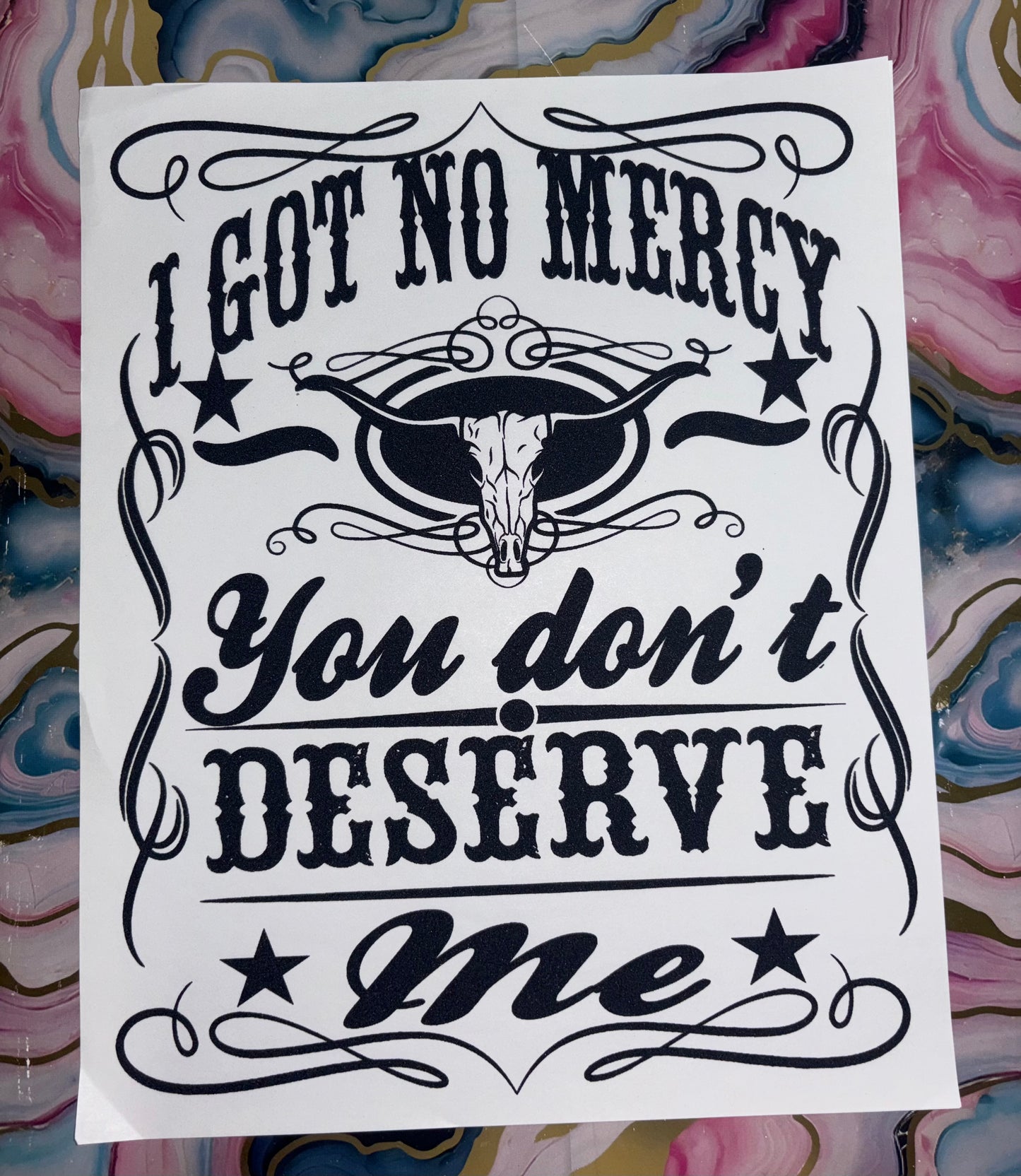 .75 Cents Single Colors Transfers