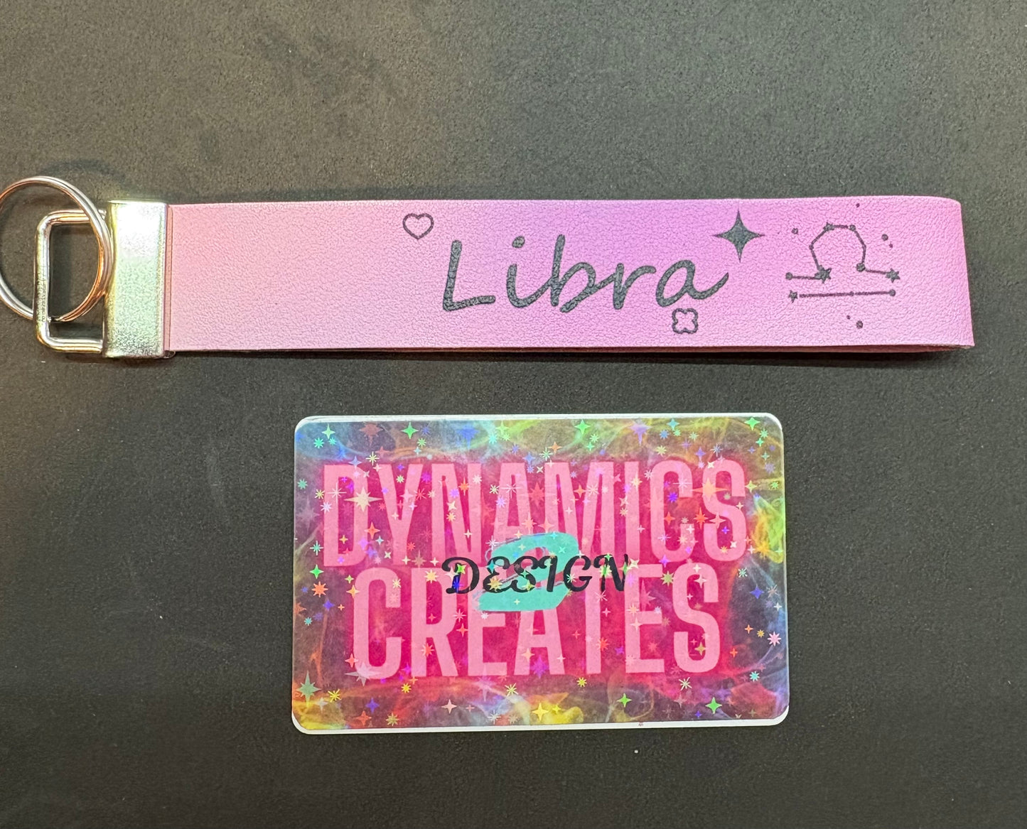 {CLEARANCE} Handmade Zodiac sign landyard Keychain