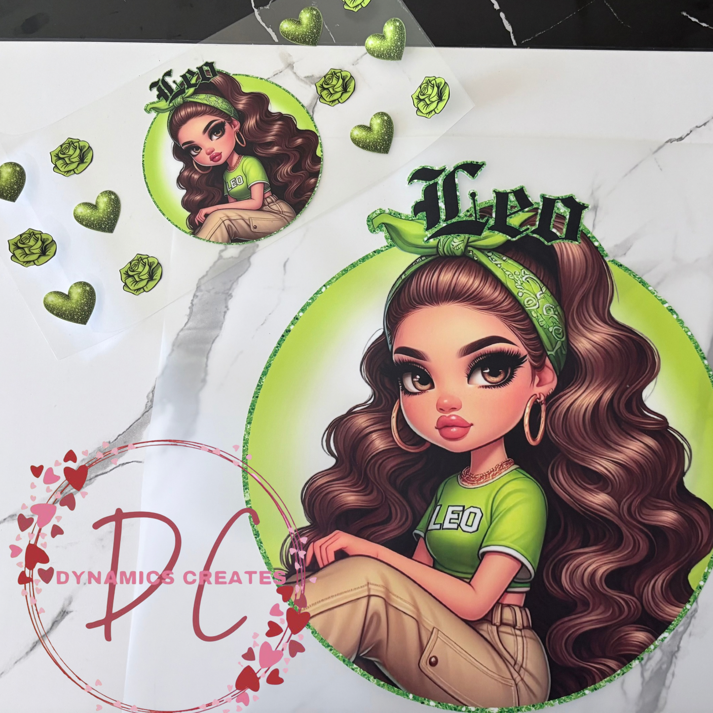 Zodiac Girls DTF & CUP WRAP SET