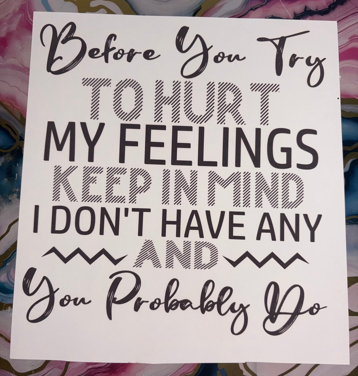 .75 Cents Single Colors Transfers
