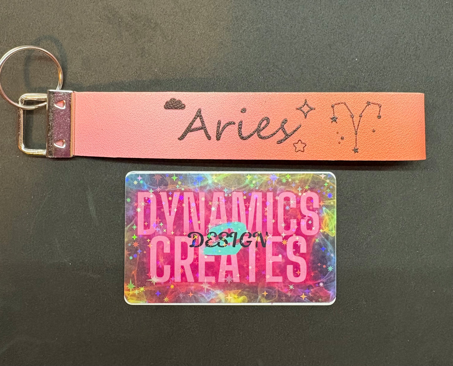 {CLEARANCE} Handmade Zodiac sign landyard Keychain
