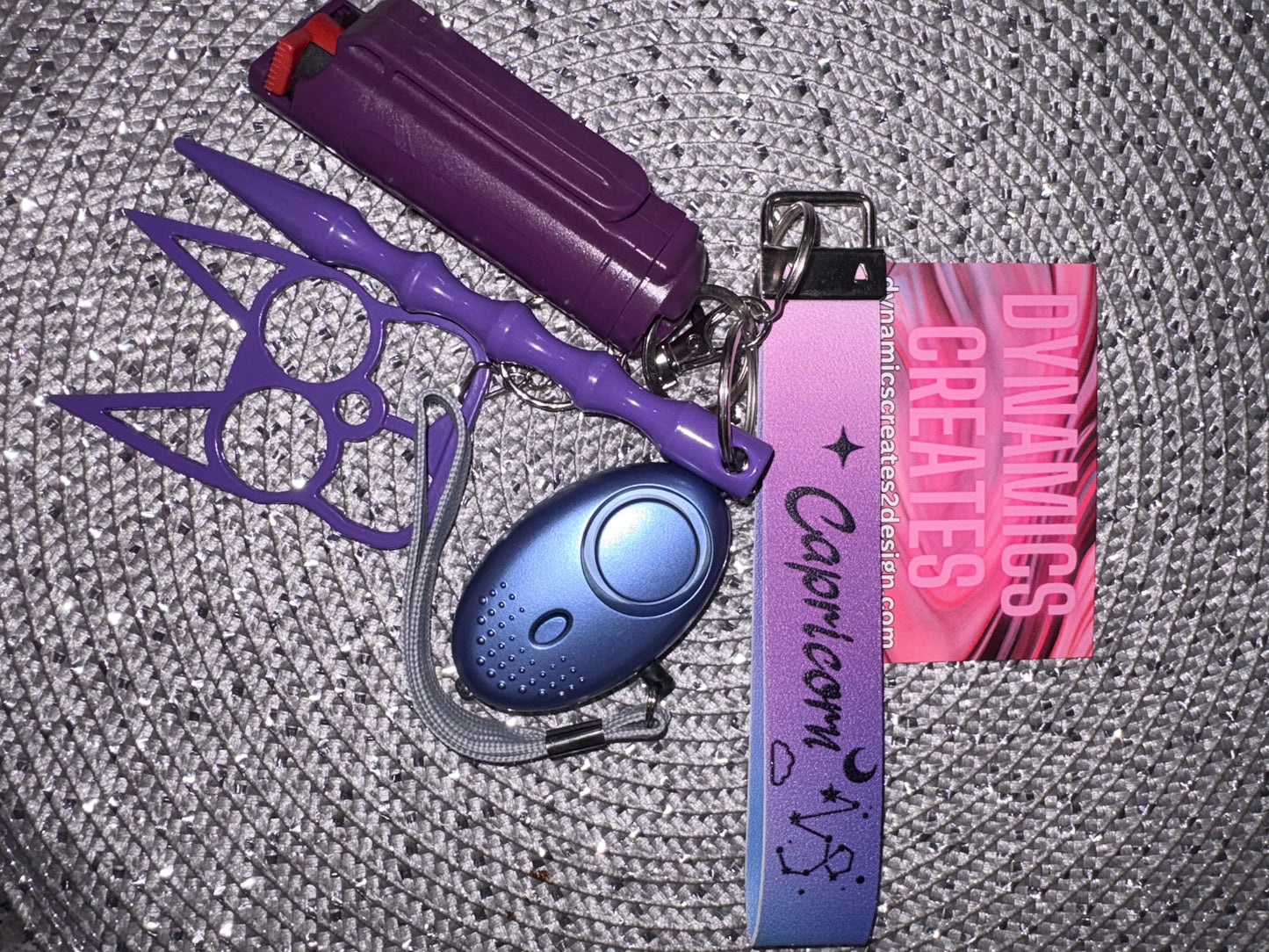 {CLEARANCE} Zodiac Sign Safety Keychain
