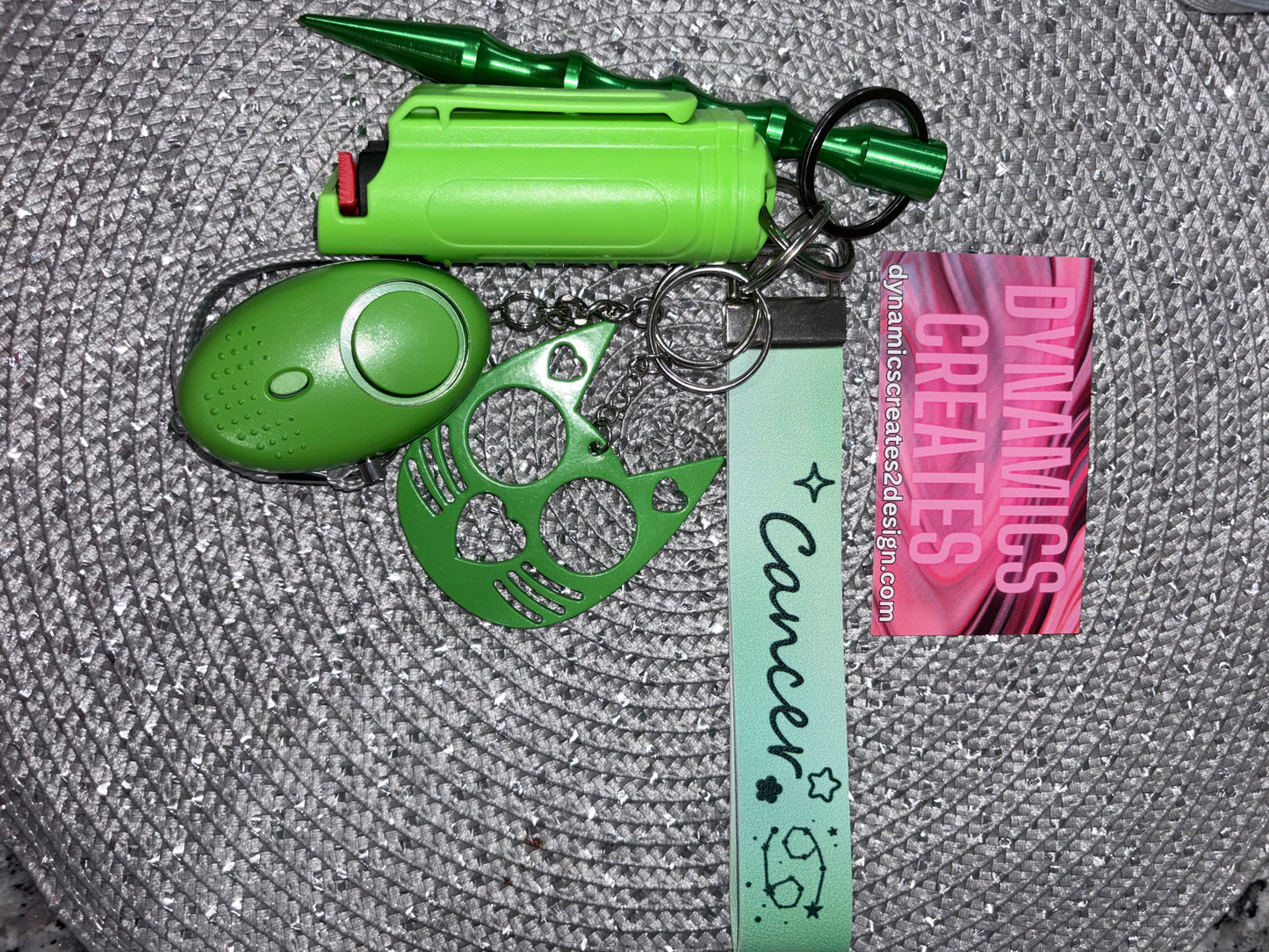 {CLEARANCE} Zodiac Sign Safety Keychain