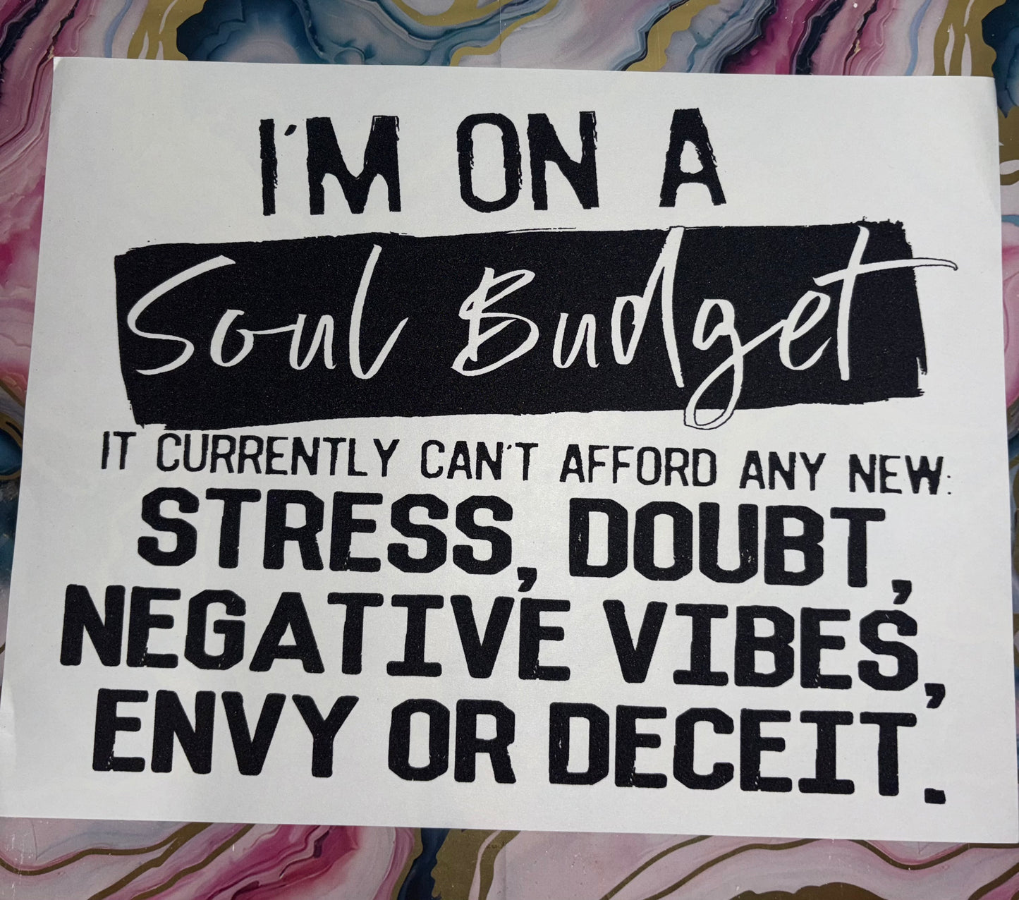 .75 Cents Single Colors Transfers