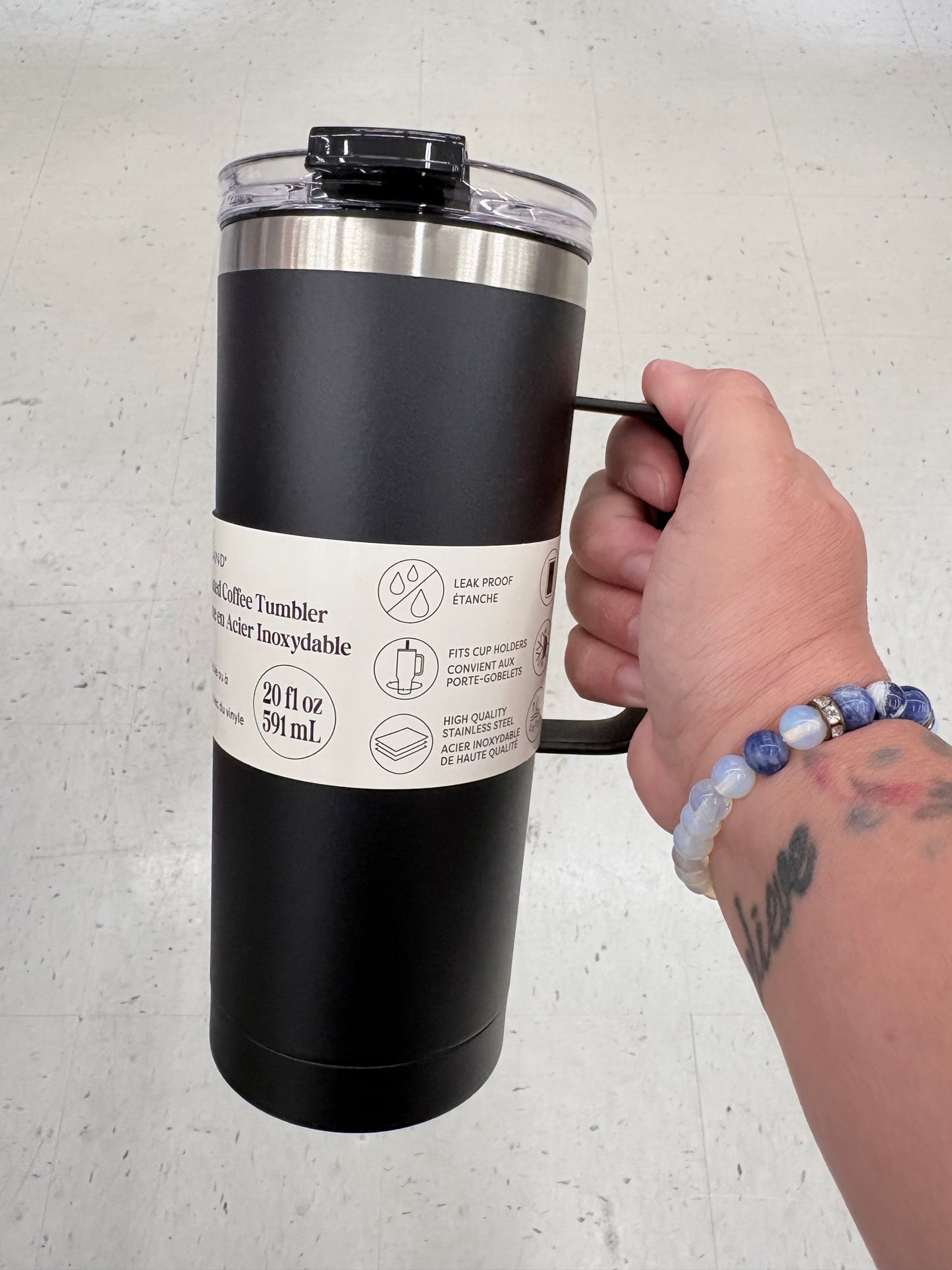 Leak Proof 20oz Stainless Steel Tumbler