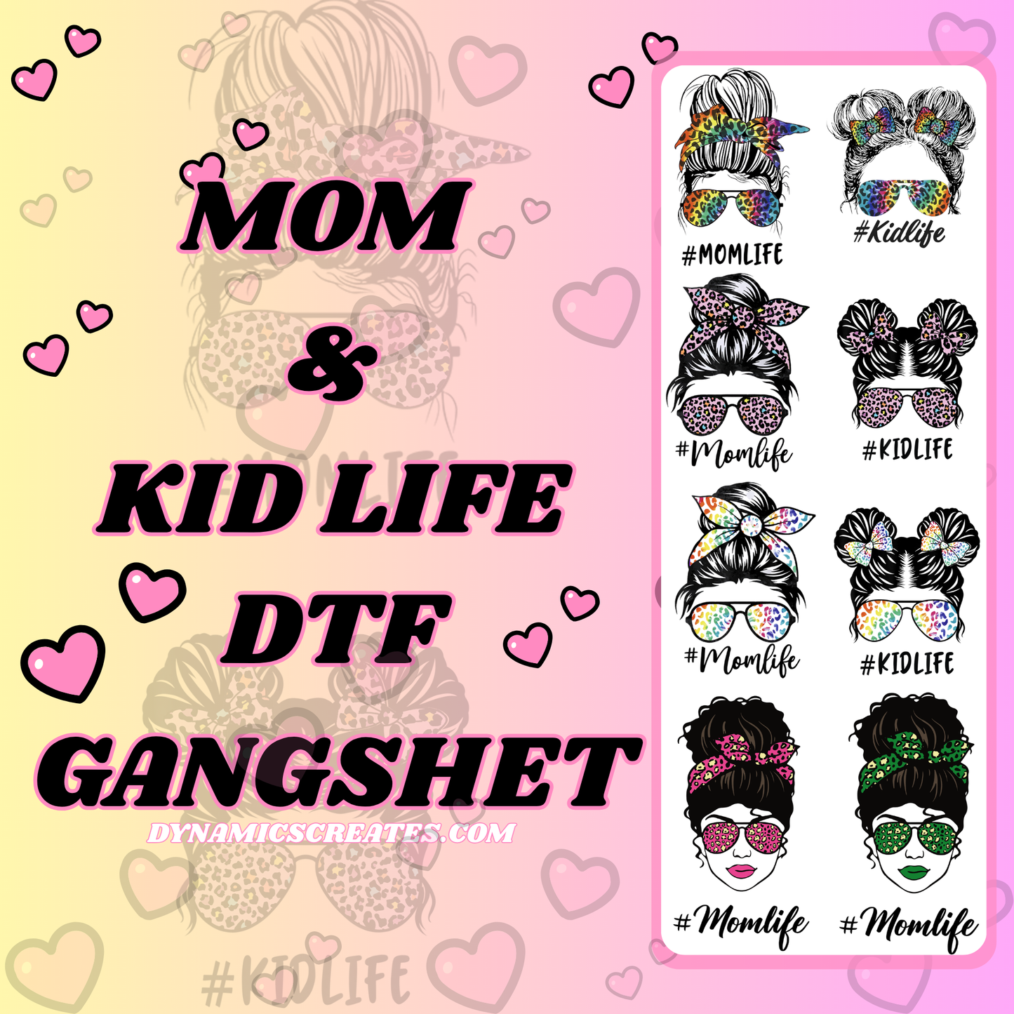 PREMADE DTF GANGSHEETS