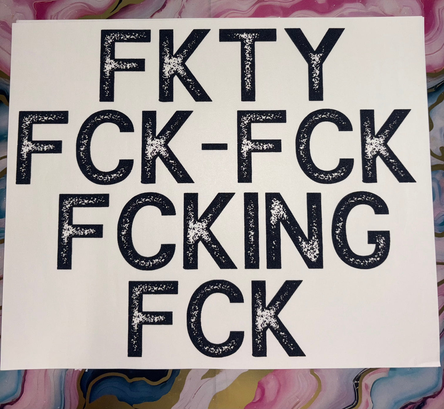 .75 Cents Single Colors Transfers