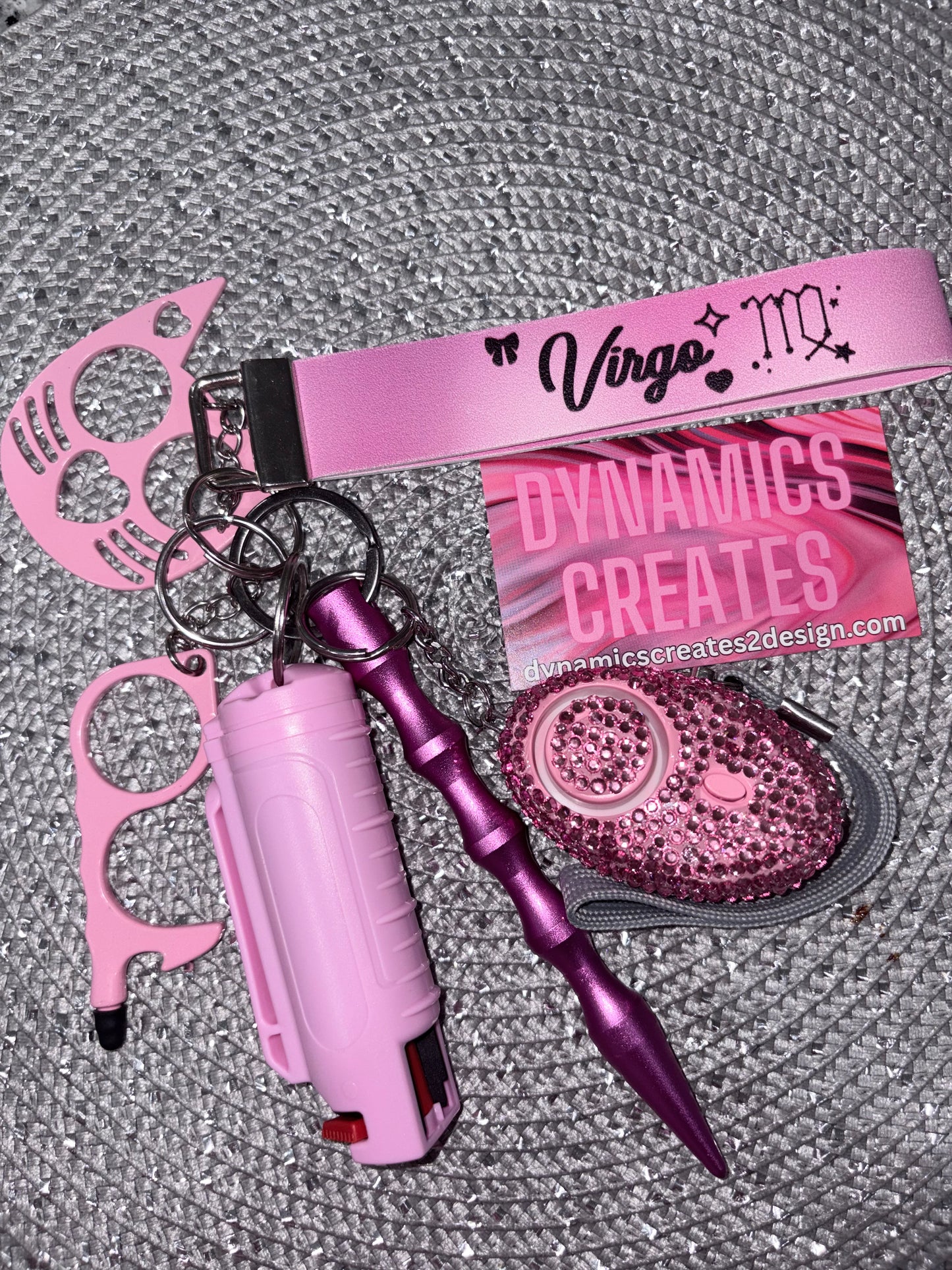 {CLEARANCE} Zodiac Sign Safety Keychain