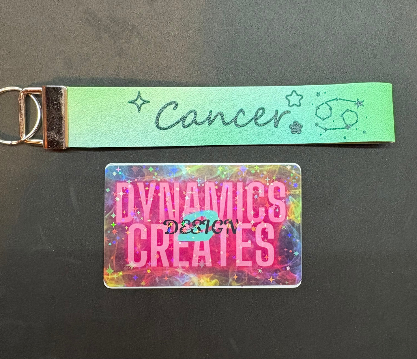 {CLEARANCE} Handmade Zodiac sign landyard Keychain
