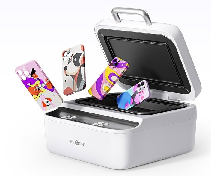 RAFFLE AT $10 NUMBER! Cricut Printer & Phone case heat press Bundle