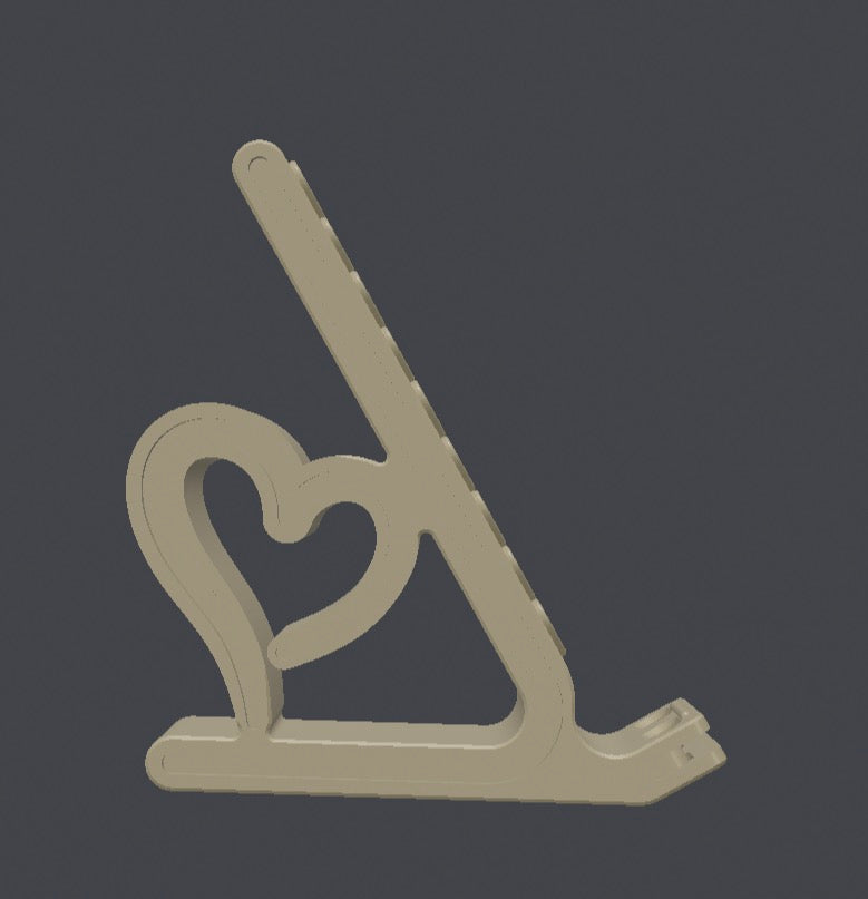 Cute Heart Shape Phone Stand
