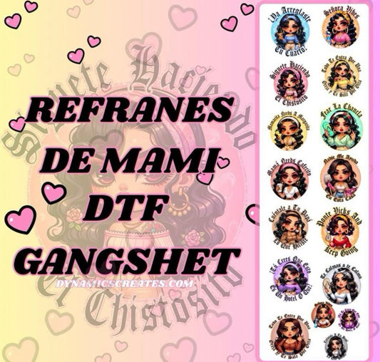PREMADE DTF GANGSHEETS