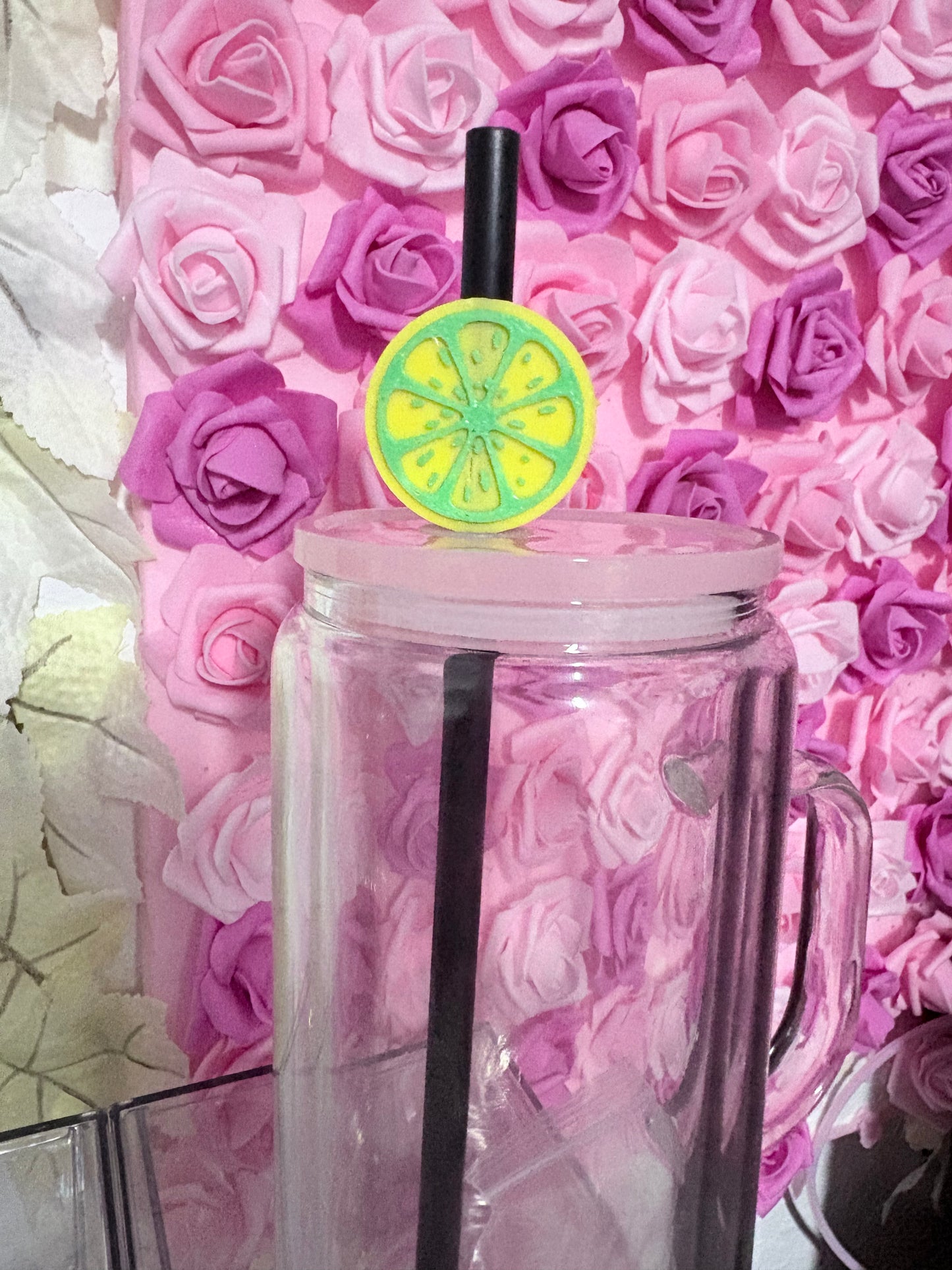 3D Straw Toppers